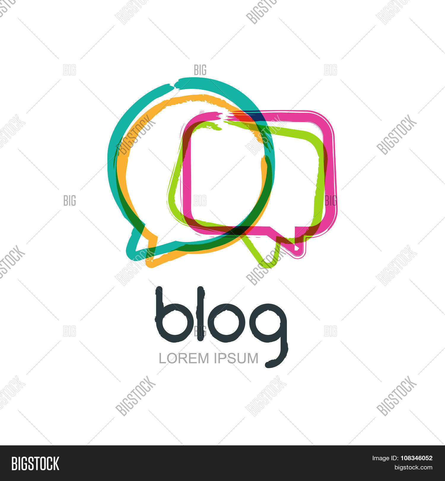 Vector Modern Blog Vector & Photo (Free Trial) | Bigstock