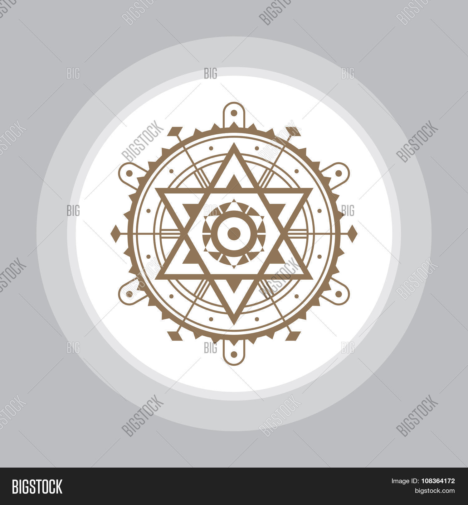 Sacred Geometry Sign Vector & Photo (Free Trial) | Bigstock