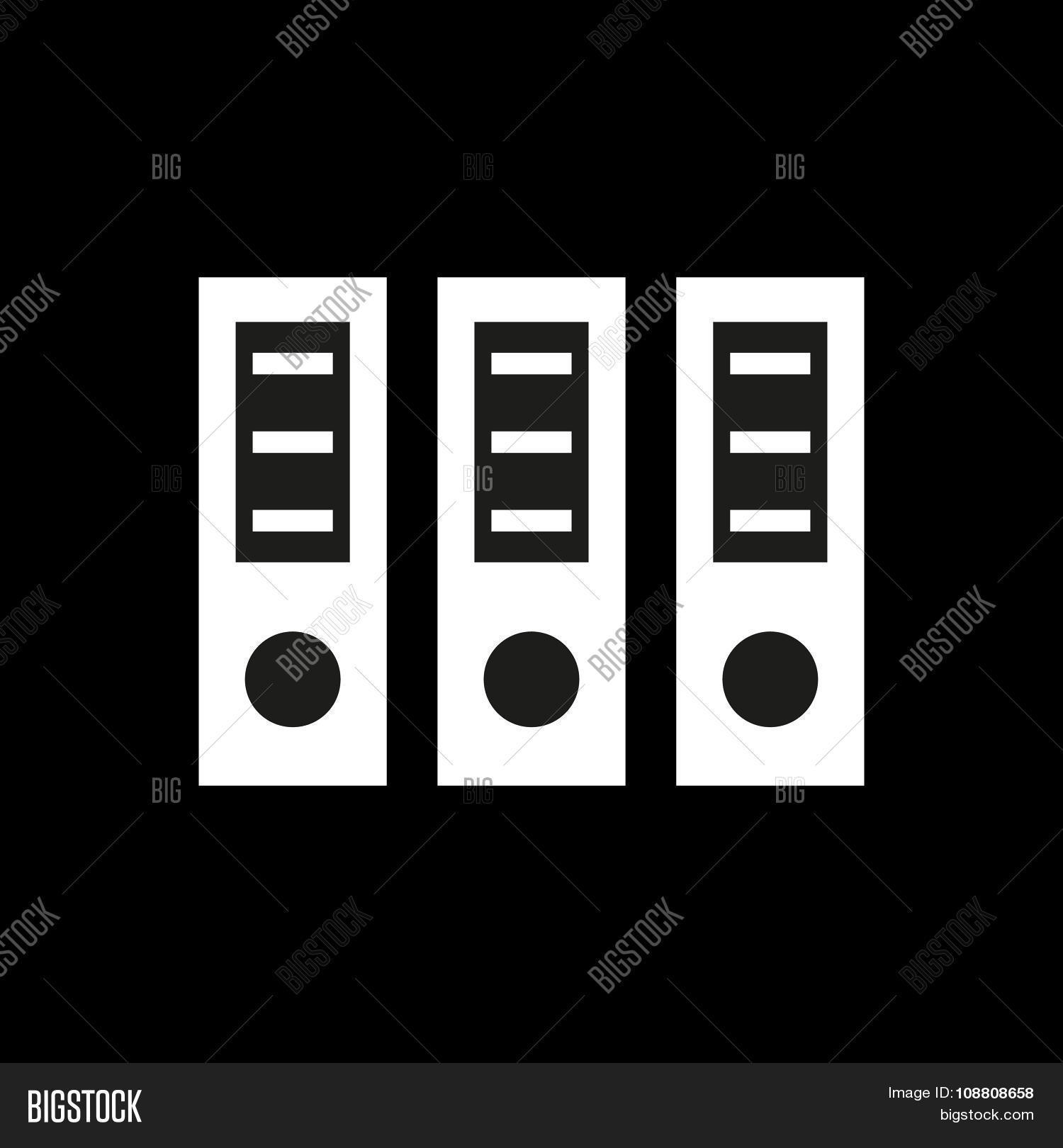 Archive Folder Icon. Vector & Photo (Free Trial) | Bigstock