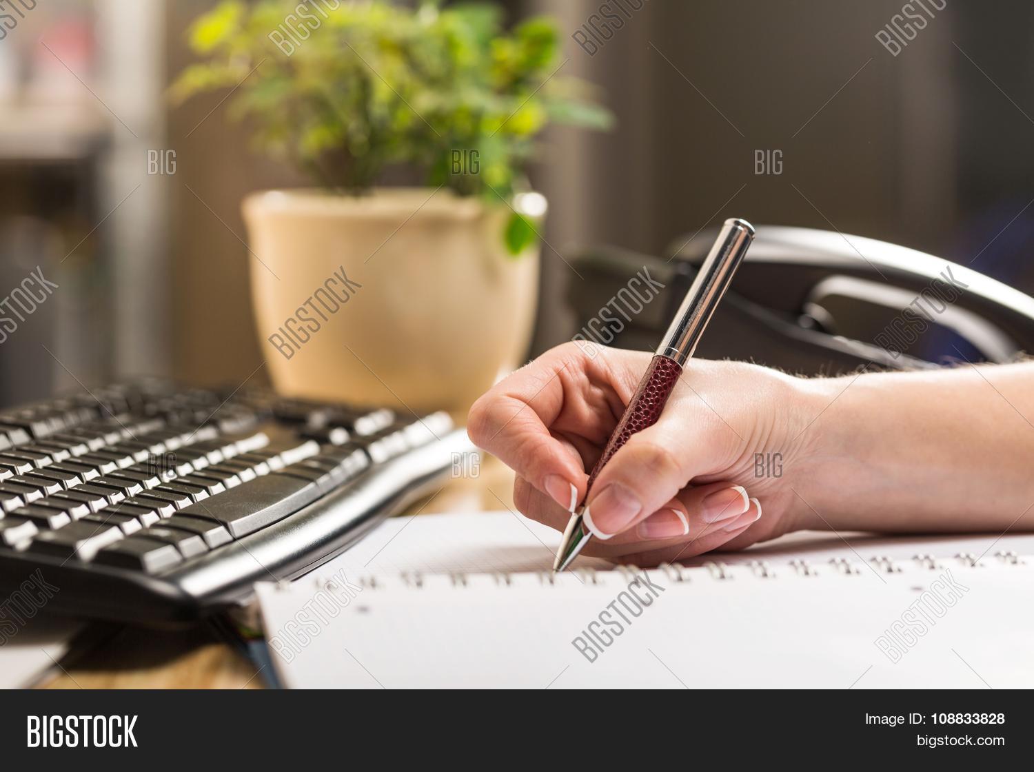 Writing Image & Photo (Free Trial) | Bigstock