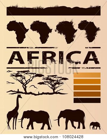 African Travel Design Template