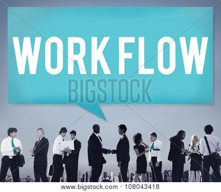 Work Flow Efficiency Implement Process System Concept