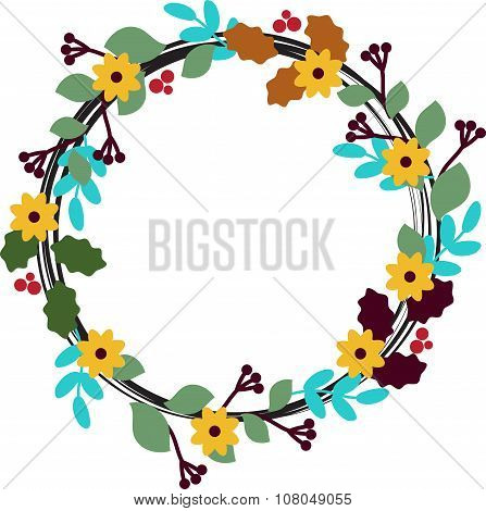 Floral circle