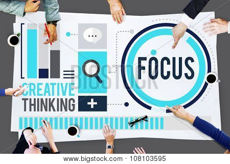 Focus Concentrate Definition Target Point Concept