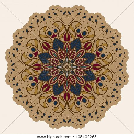 oriental ornament isolated