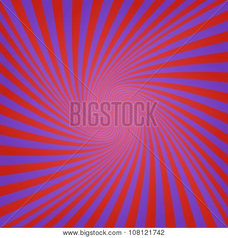 Blue red abstract spiral background design