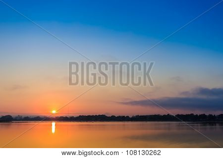 Phayao Lake In Morning