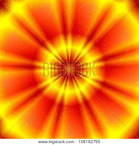 Esotering Picture Of Glowing Ring