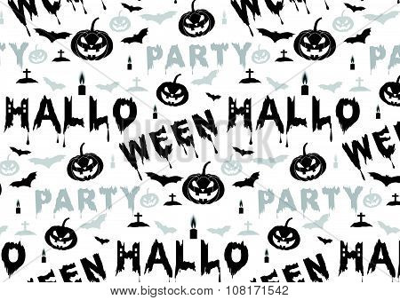 Halloween Seamless Pattern