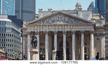 Royal Stock Exchange In London