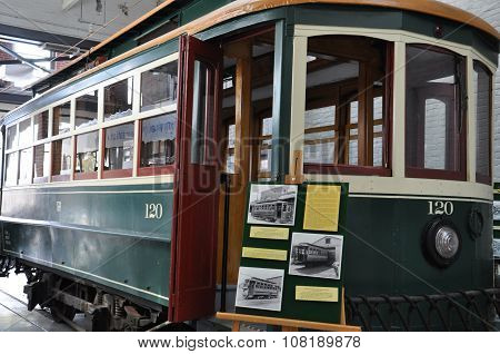 Electric City Trolley Museum in Scranton, Pennsylvania
