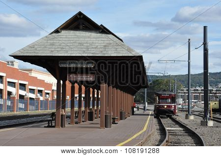 Electric City Trolley Museum in Scranton, Pennsylvania