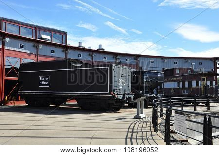 Steamtown National Historic Site in Scranton, PA