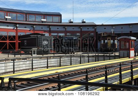 Steamtown National Historic Site in Scranton, PA