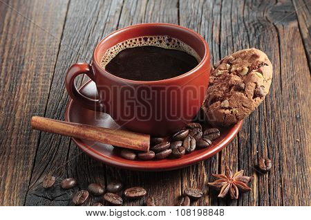 Coffee And Chocolate Cookies