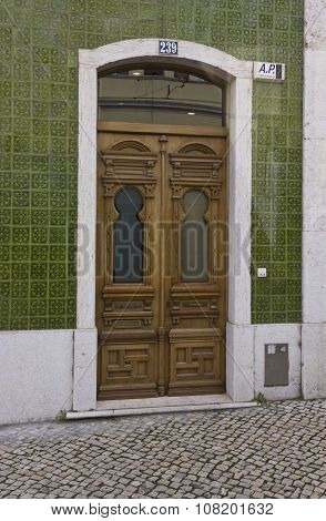 Traditional Wooden Doorway