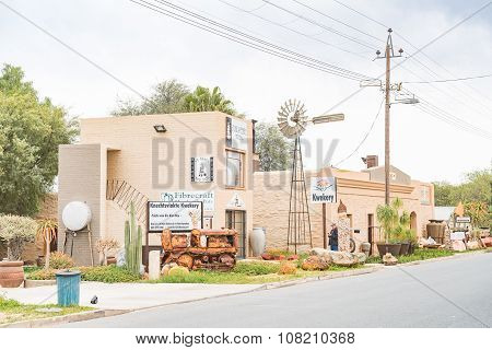 Coffee Shop And Old Jail In Vanrhynsdorp