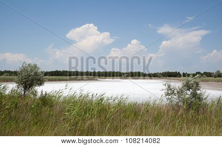 Saline Lake, Kinburn Spit, Ukraine