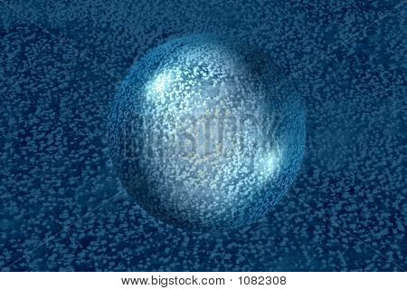 Blase blau