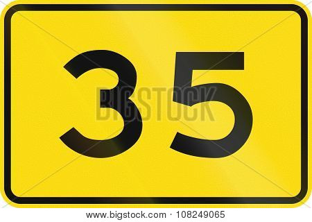New Zealand Road Sign Image & Photo (Free Trial) | Bigstock