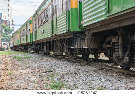 People On The Thai Train