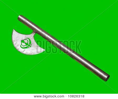 Sikh Hatchet - Clipping Path