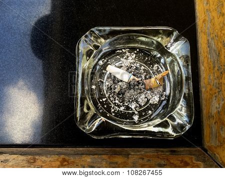 Ashtray on the Table