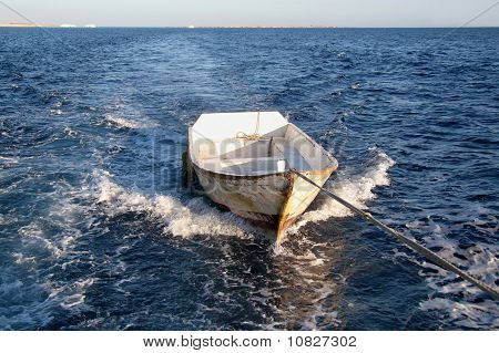 เรือที่ท้องทะเลในเป็นใย