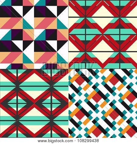 Geometric pattern set