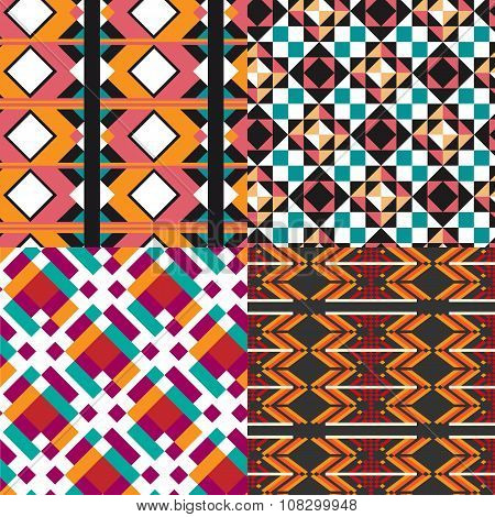 Geometric pattern set