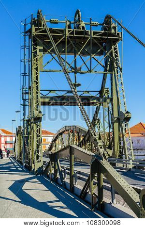 Bridge Over Sado River. Alcacer Do Sal, Portugal