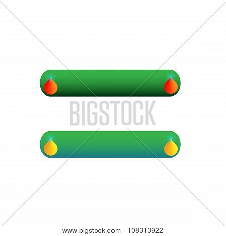 Christmas button