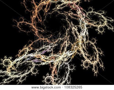 She Turned Her Head. Fractal Improvisation.