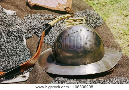 The Old Metal Helmet
