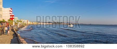 Panorama of Durres in Albania