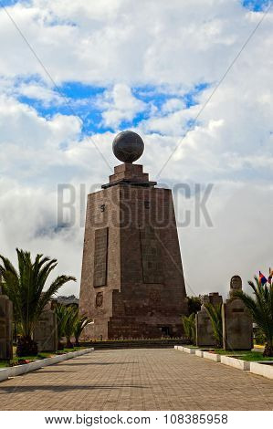Center Of The World, Mitad Del Mundo, Front View