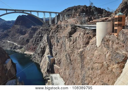 Mike O'Callaghan-Pat Tillman Memorial Bridge at Hoover Dam