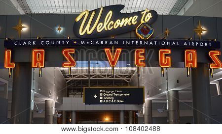 McCarran International Airport in Las Vegas