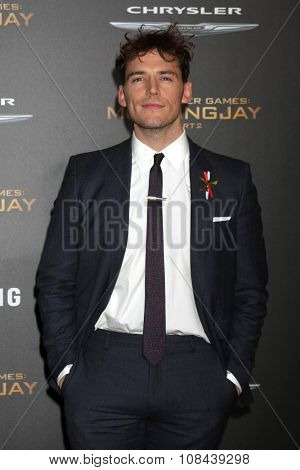 LOS ANGELES - NOV 16:  Sam Claflin at the 