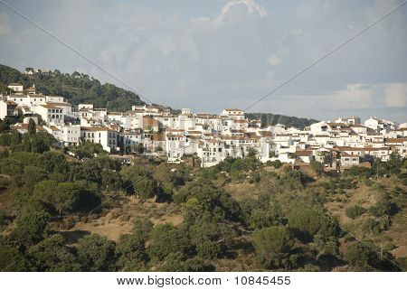 bílý vesnice v Andalusii
