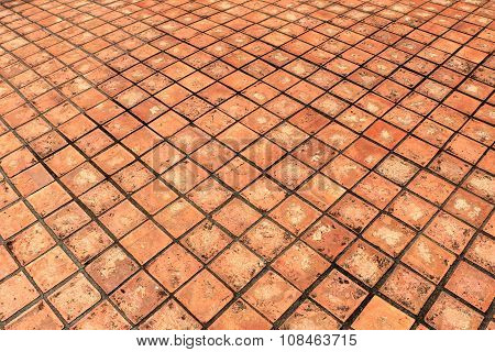 Vintage Tiles Texture And Background