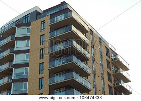 building top apartment balcony