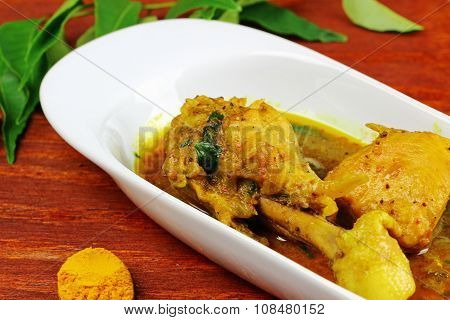 Indian Chicken Chettinad curry