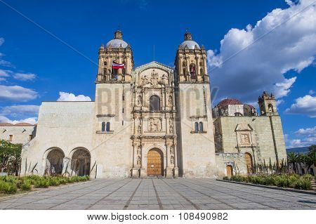 The Church Of Santo Domingo De Guzman In Oaxaca Mexico