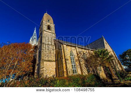 Historic St. Mary's Catholic Church in Fredricksburg, TX., established 1846