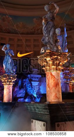 Fall of Atlantis show at Forum Shops in Las Vegas