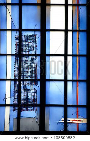 Modern Chapel window dome Mainz