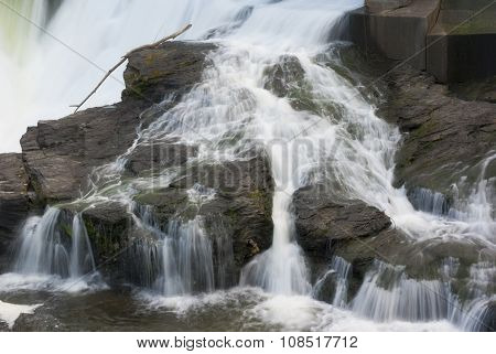 river water fall