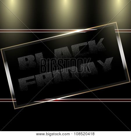 Black Friday Door Plate