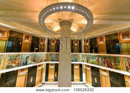 Marquette Building Mosaics - Chicago